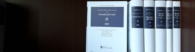 Ya está disponible la edición 2020 del Anuario Iberoamericano de Derecho del Arte