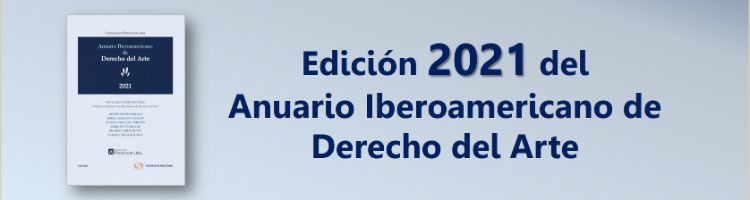 Nova edição do Anuario Iberoamericano de Derecho del Arte 2021